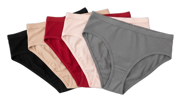 Panties: modelo de ejemplo